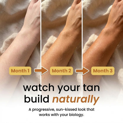 Natural Tan — Golden Glow Tanning Gummies